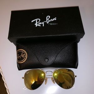 Ray bans with yellow lenses 52mm